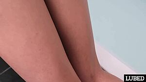 venice rose loses it as fat cock rams her soapy wet cunt hard