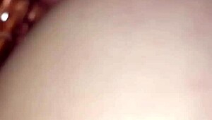 Wife Stuffs Pussy with Cock and Glass Dildo