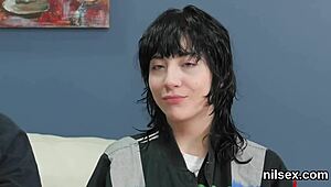 Insane cutie gets her tight asshole wrecked in extreme BDSM therapy!