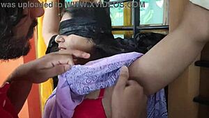 Indian Wife's Heart-Pounding BDSM Tie-Up Thrills Me!