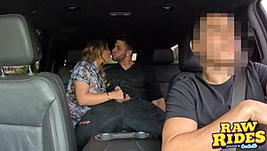 Bet this PAWG Aussie MILF squirts hard in the backseat, right?