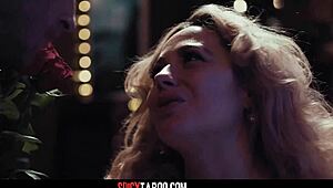 What Happens When Blonde Babe Meets Stranger for Rough Ride?