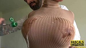 tattooed big tits milf submits to hardcore anal bdsm reality