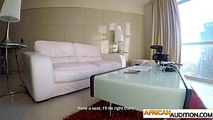 damn, this curvy african ebony babe from dating app is the hottest i've filmed yet