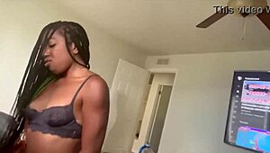 str8rich dude scores with curly-haired big tits fat ass lightskin neighbor girl next door