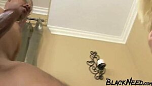 blonde bbw amateur's wet ass takes rough bbc anal creampie pounding