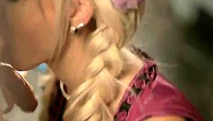 خادمة ميلف ألمانية جميلة تنزف الزب بمص فم خبير وإيديجوب