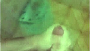 Skinny Brazilian showers with huge cock cumshot compilation