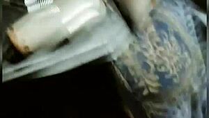 Pussy And Shaved Asshole Teasing By Horny Tattooed BBW Slut Girlfriend