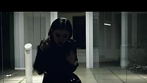 EMO GOTH GIRLS KISS IN PANTYHOSE HEAT