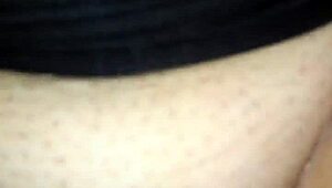 Hot amateur bends over for deep creampie in homemade close-up