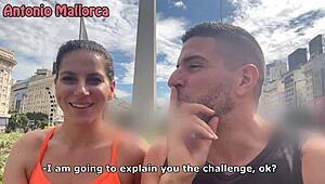 hey i picked up this argentinian fitness babe michelle for a quickie street fuck... her ass is insane!!