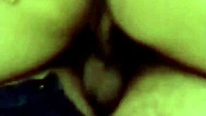 mexican schoolgirl takes broomstick anal then begs for real doggy creampie