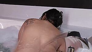 ever wonder how sexy latina chloe fucks her vibrator hard in solo play?