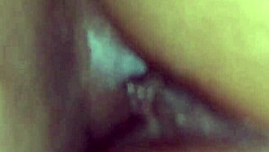 bold wife bends over doggystyle exposing stockings fully