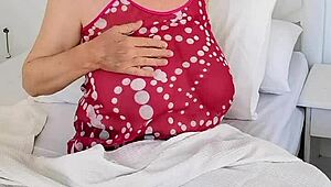 Wanna see granny's big futanari cumshot secret?