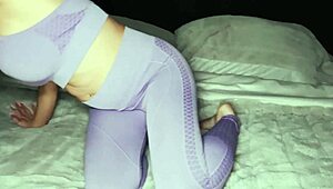 hot bimbo milf's tight wet pussy gets roughly drilled by monster cock deep