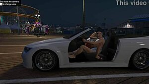 GTA 5 Banging HOT PROSTITUTE for Intense HOOKER Service Ride