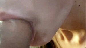check out this amateur teen closeup sucking cock like a pro