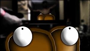 ever tried something probably tastiest with chubby brunette in kitchen?