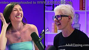 I stumbled into maya woulfe's steamy podcast chat