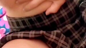 Shy Mexican student blushes at professor's words before anal creampie debut homemade