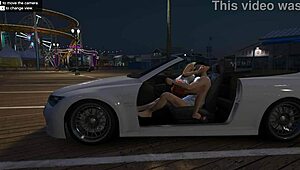 GTA 5 Banging HOT PROSTITUTE for Intense HOOKER Service Ride
