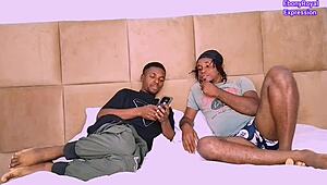 Pornstar Ass Licked Double Teamed Cum Covered Threesome