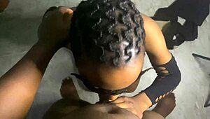 She Never Ceases to Thrill Me with Spitty Blowjob Game!