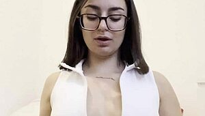 Homemade Latina teen slut teases wet tight pussy closeup first time spread