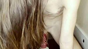 Watch me FUCK this k9 DILDO deep knot and all