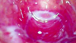 Glass Roller Coaster Dildo Deep Inside Tight Juicy Pussy