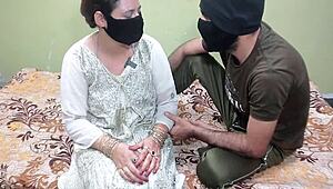 Indian wife craves cock for wet pussy in romantic hindi play