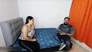 unknown slut pays house stay with my creampie fuck spanish style