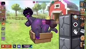 Brunette ebony babe wet pussy takes monster cock anal doggystyle bent over dildo hardcore