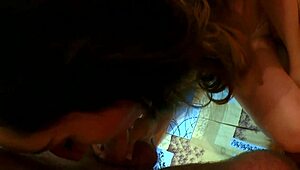 Teen Deepthroats Step-Daddy's Cock First Time