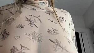 imagine those big natural tits dripping wet all over you right now