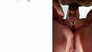 imagine that nerdy brunette milf's perky ass bouncing on your monster cock after oily massage