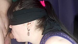 i give him deep blowjob swallowing all his hot cum load