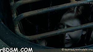 oh fuck im gagged n tied up vibrator hittin me so damn good