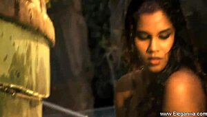 german blonde dances wildly into rough exotic fantasy fuck