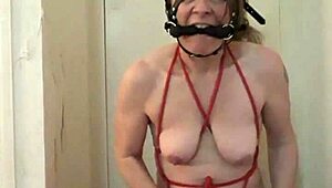 hey slave, bent over and suck this cock deep before i doggystyle your bound ass