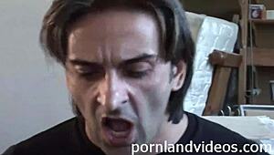 Whoa 🔥 busty blonde teen Hanna gets monster cock anal pounding 😍