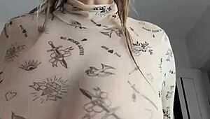 imagine those big natural tits dripping wet all over you right now