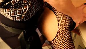 Amateur Wife Cuckolds Husband by Swallowing His Huge Black Monster Cock