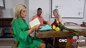 Hey stepmom, join our freeuse fuckfest with stepdaughter too?