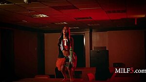 Step mom jumps in for a wild threesome across the multiverse?