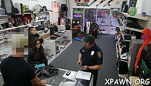 shop slut couple screws rough tight cunt nasty hardcore pussy pounding