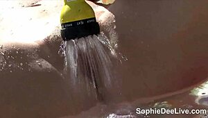 God Sophie Dees micro bikini big tits masturbation hot damn! 😍💦🔥