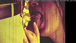 vintage hairy pussy threesome retro group beaver